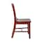 Flash Furniture Dining Chair, School House Back, Mah Wood XU-DG-W0006-MAH-GG - alternate 4